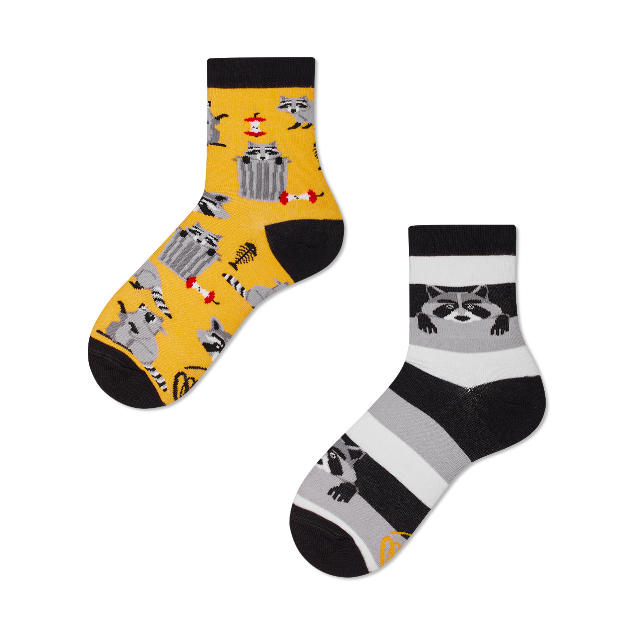 Many Mornings Kids Socken Racoon Bandit