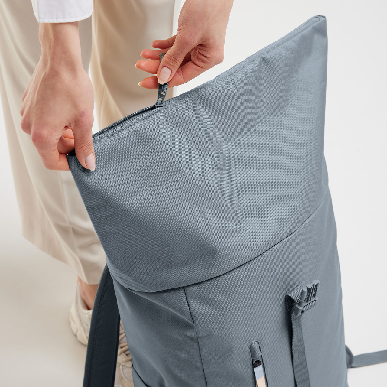 GOT BAG Rolltop easy marlin mono Reissverschluss oben