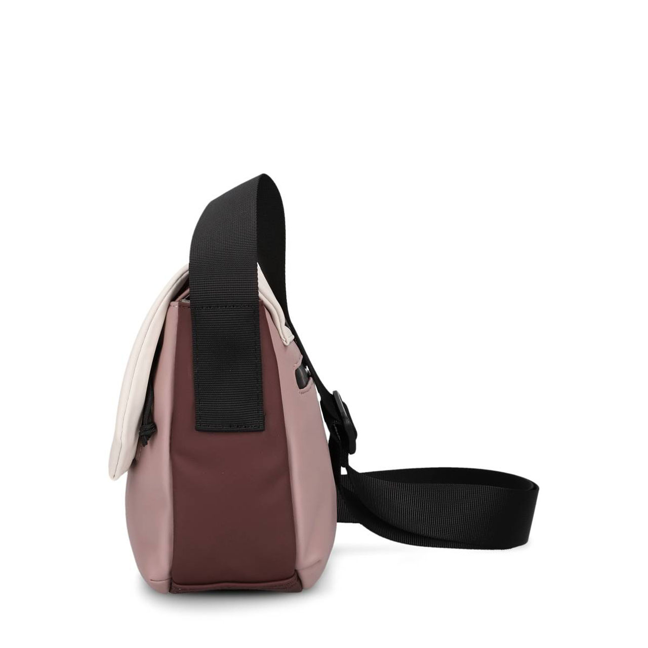 ZWEI Tasche Cargo CA60 weiss-bordeaux Seite rechts