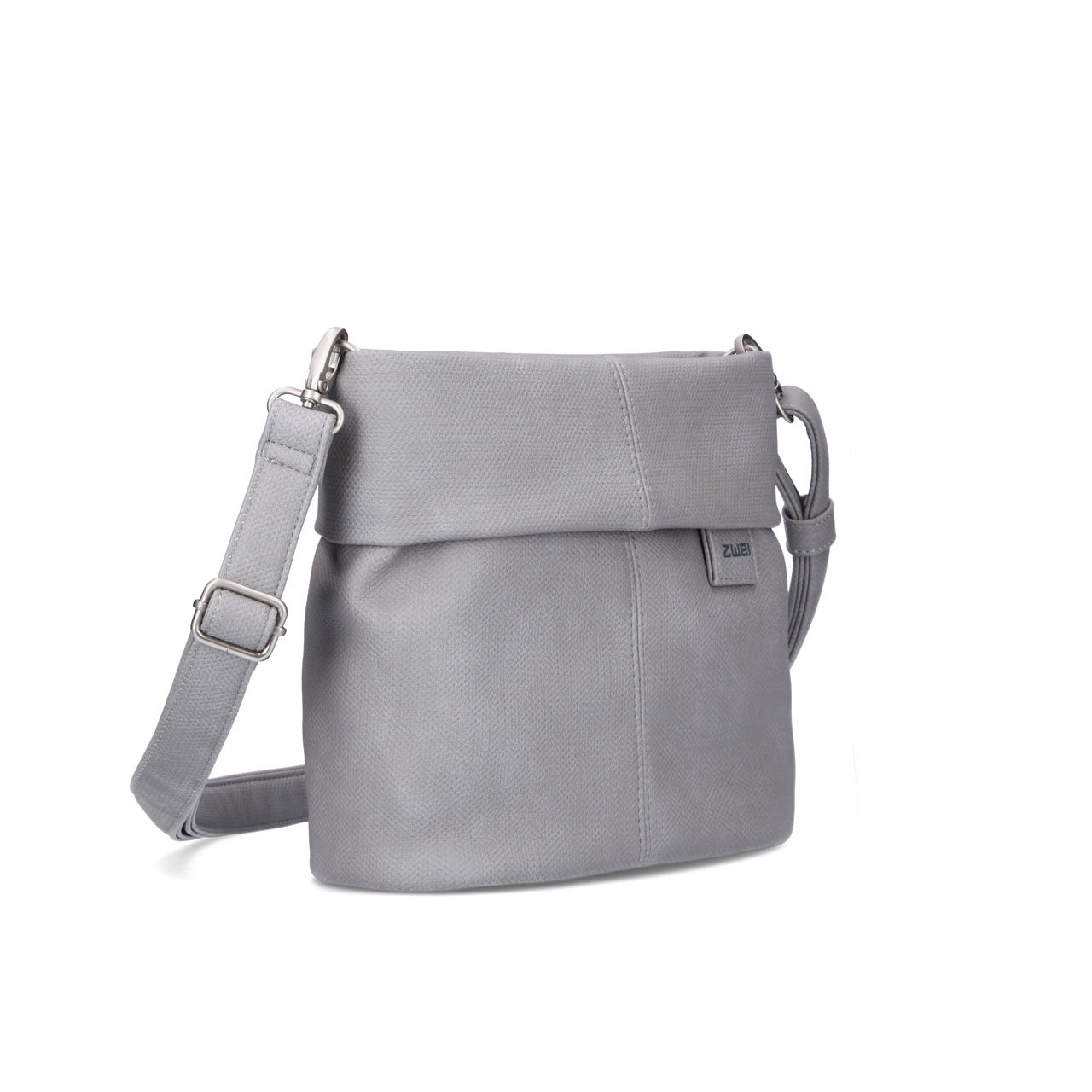 ZWEI Tasche Mademoiselle M8 canvas grey schraeg