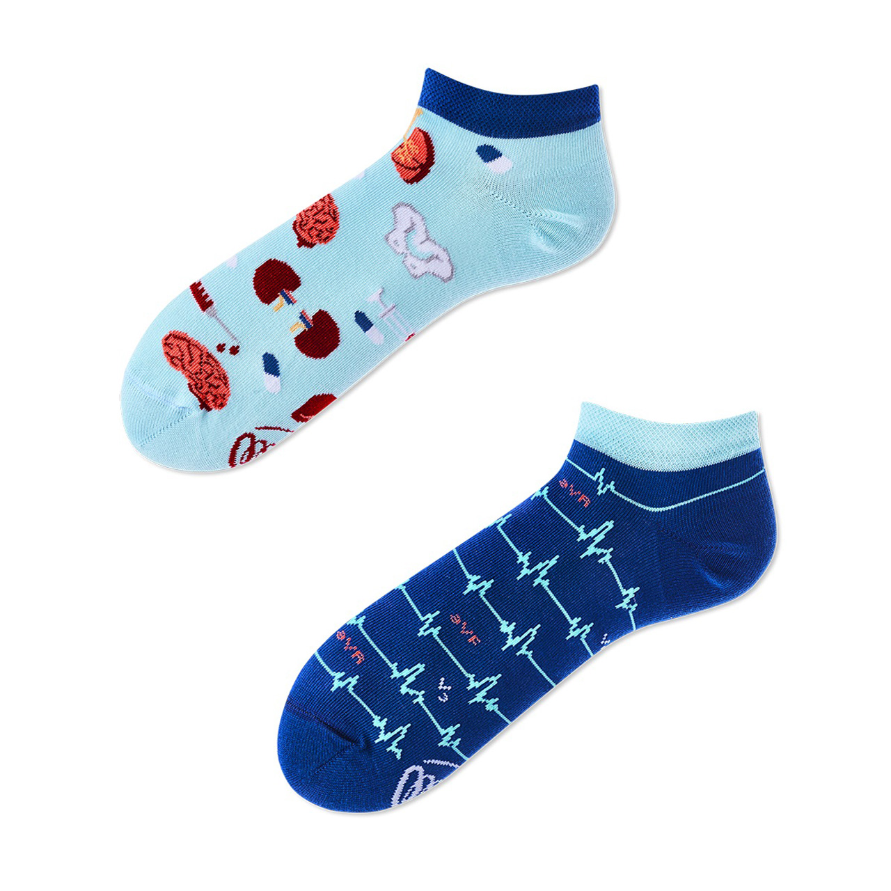 Many Mornings Socken Dr. Sock low