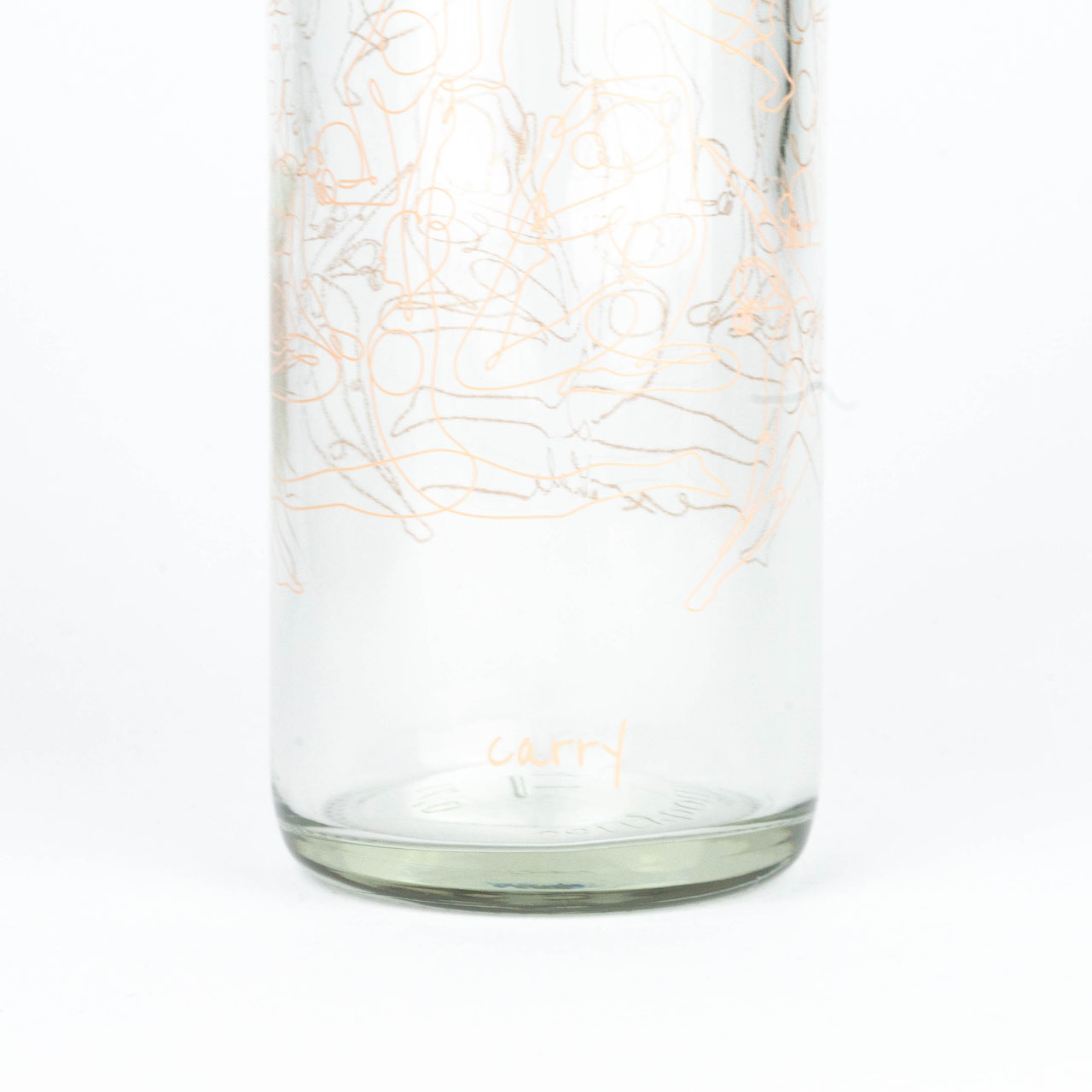 CARRY Flasche Inhale & Exhale 0,7l unten