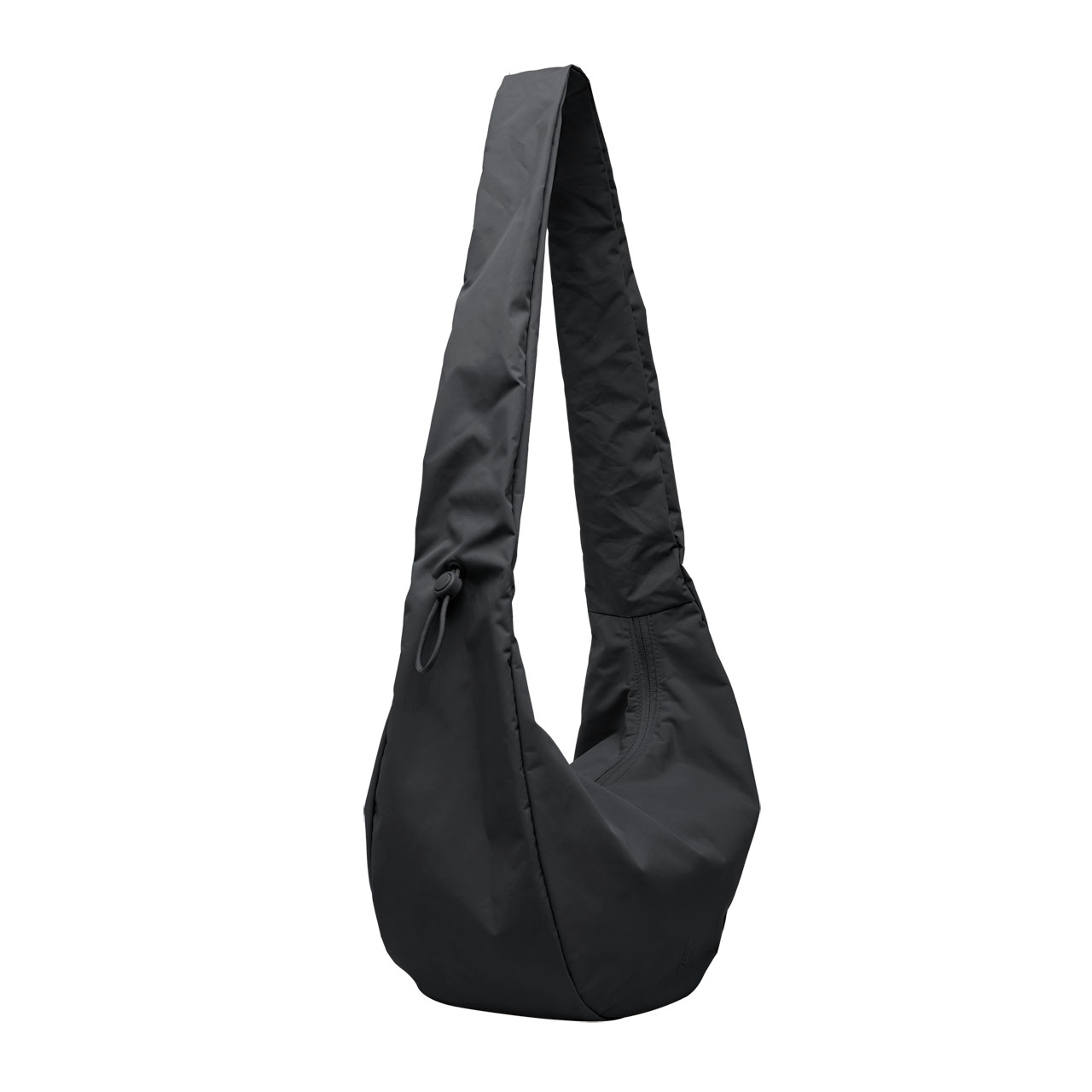 GOT BAG Moon Bag ruffle black mono schraeg 2
