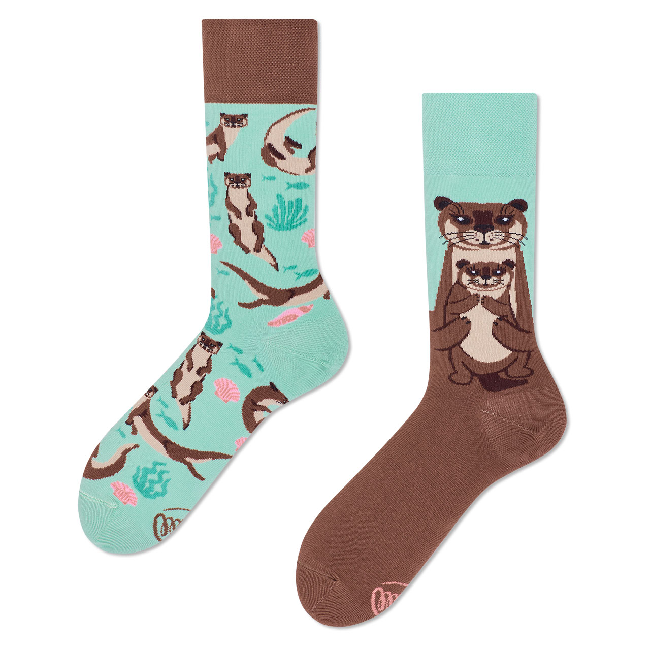 Many Mornings Socken Otter Stories