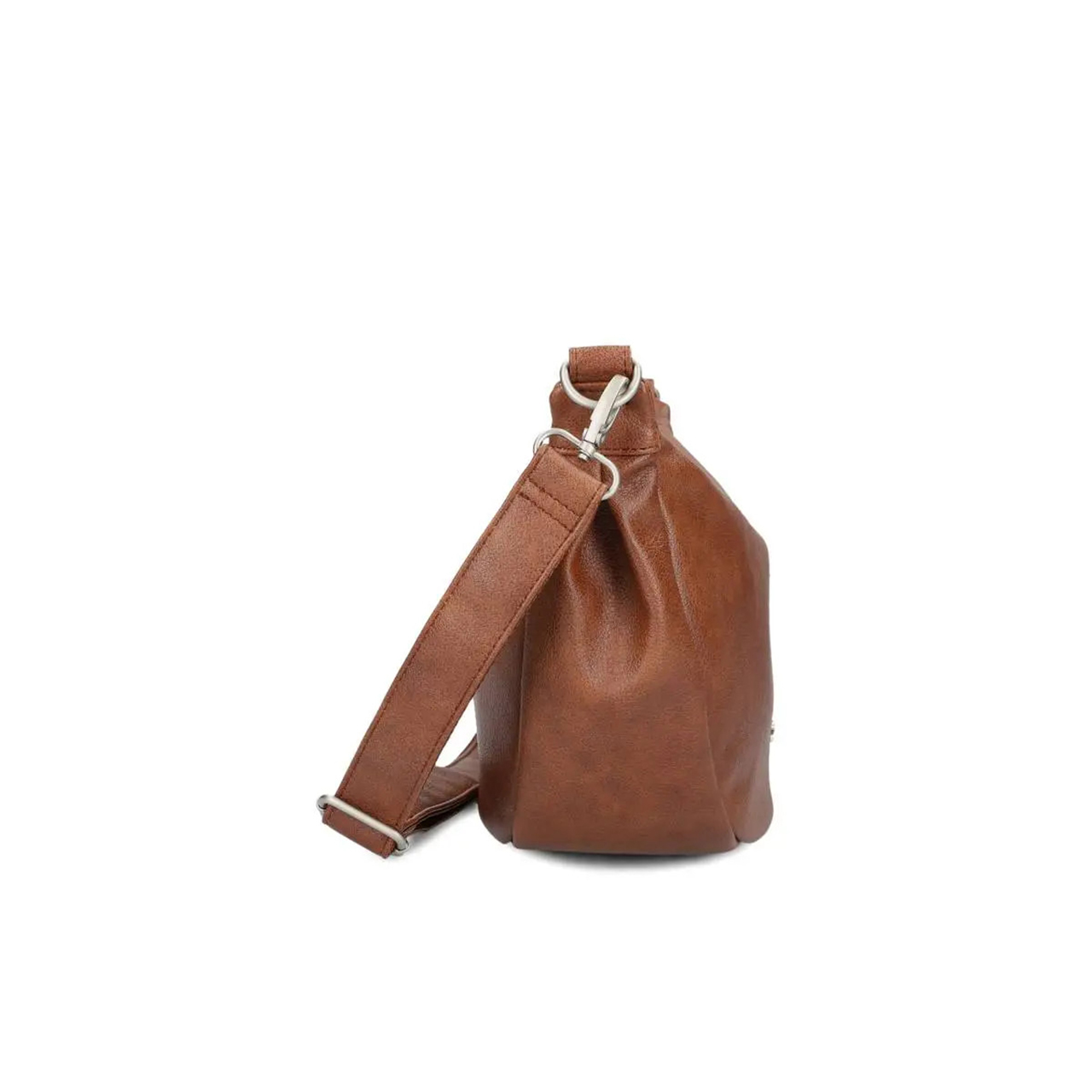 ZWEI Tasche Mademoiselle M70 cognac Seite links