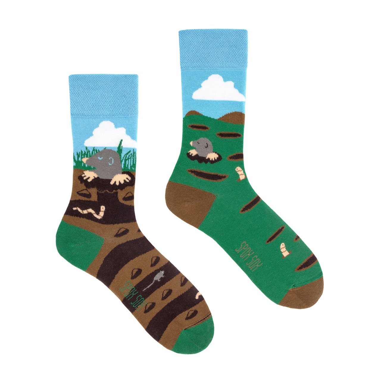 Spox Sox Socken Maulwurf