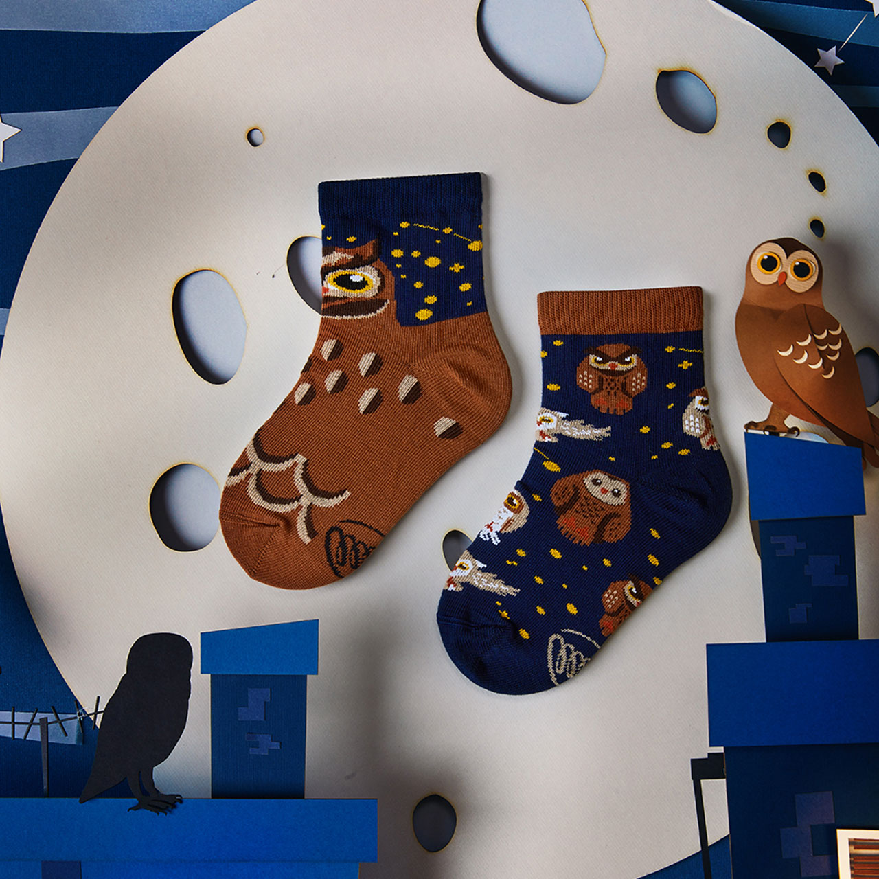 Many Mornings Kids Socken Owly Moly Style