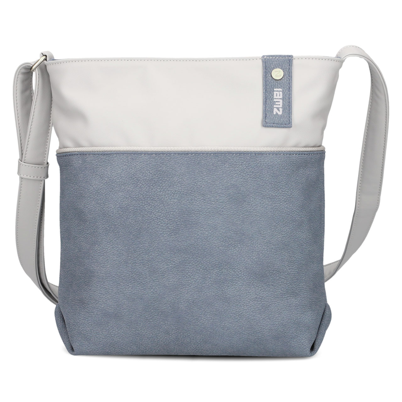 ZWEI Tasche Jana J10 nubuk sky front