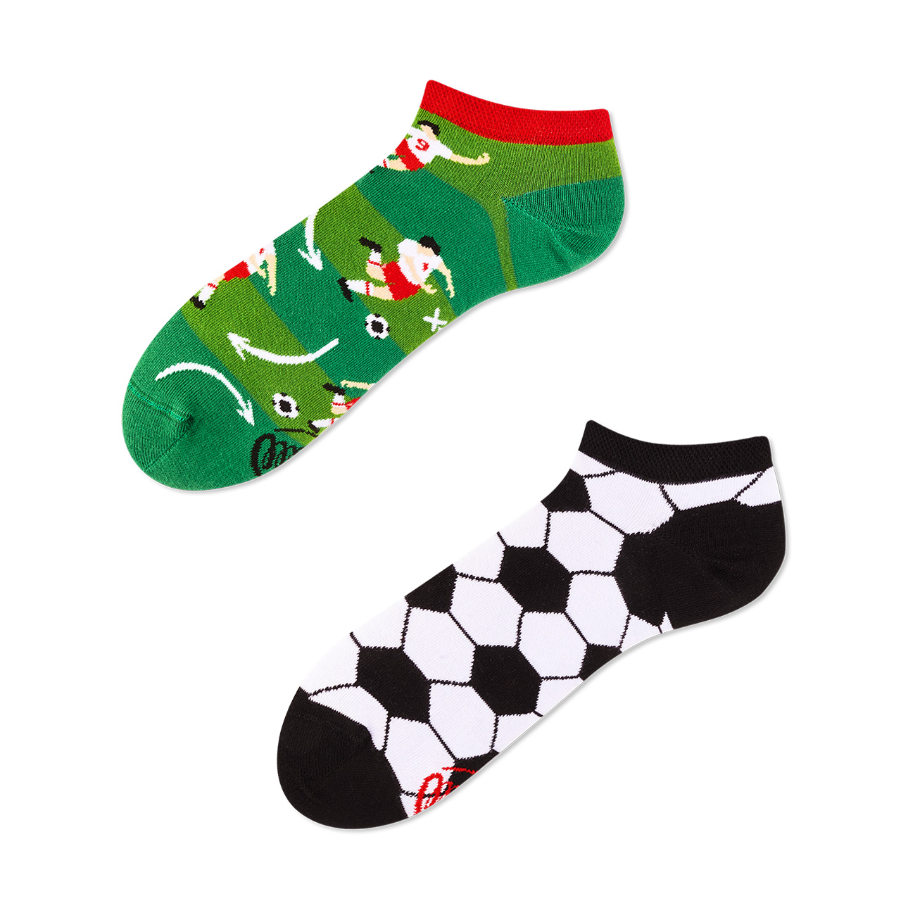 Many Mornings Socken Football Fan low