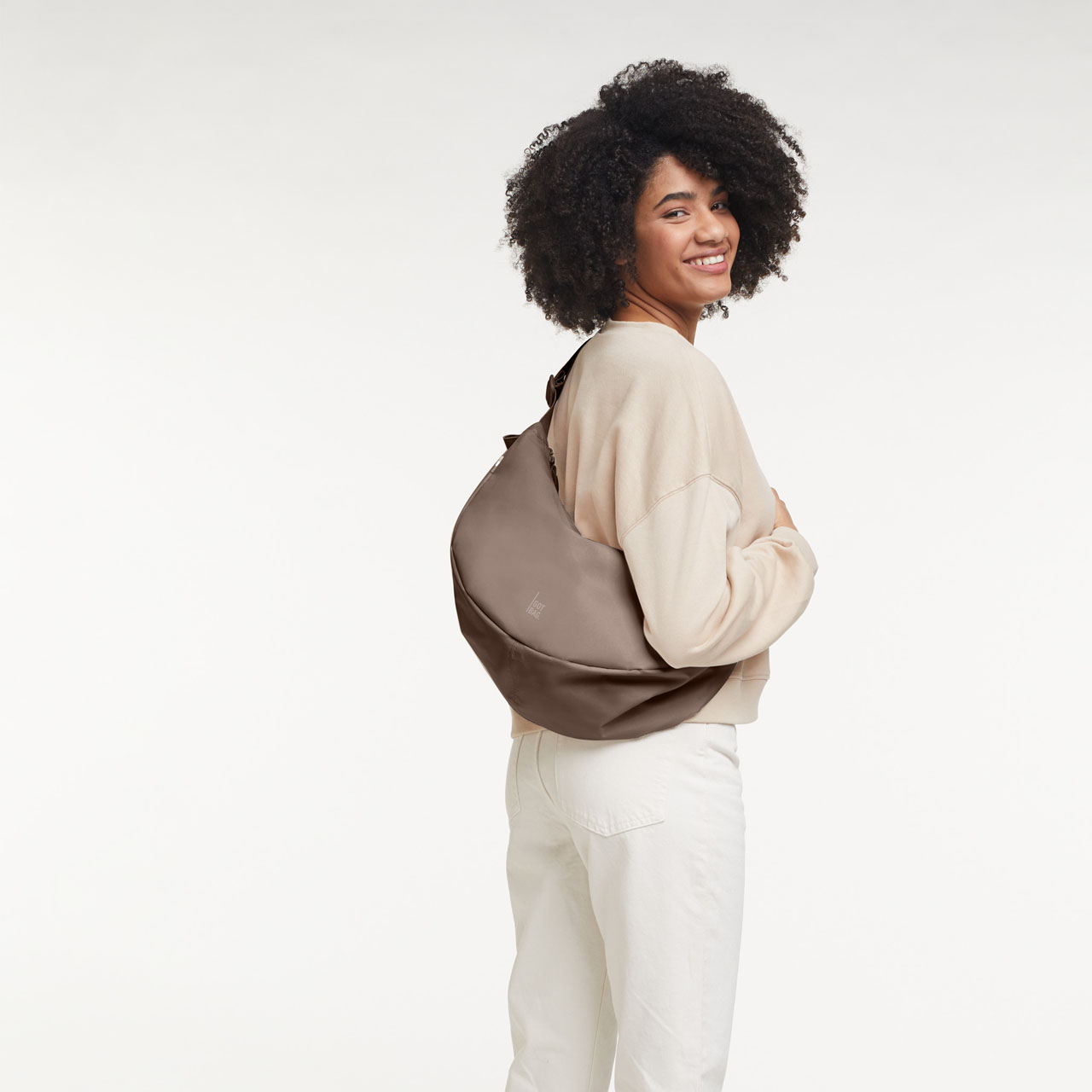 GOT BAG Moon Bag large oyster mono Model 2