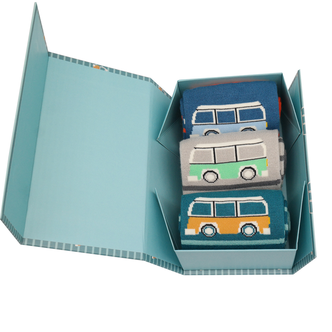 Mr. Heron Socken Camper 3er Set in Box