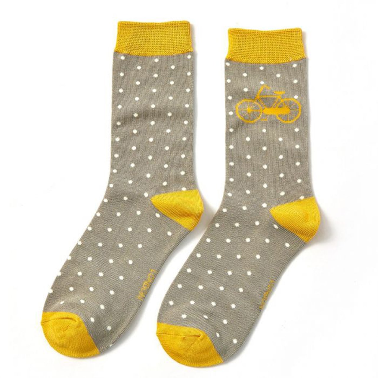 Miss Sparrow Socken Velo 2er Set grau