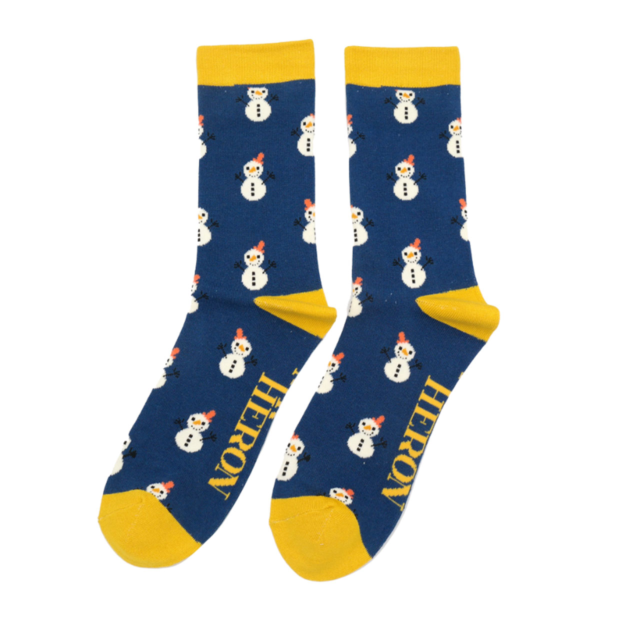 Mr. Heron Socken Schneemänner