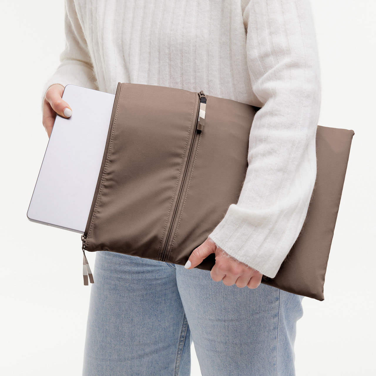 GOT BAG Rolltop lite 2.0 oyster mono Laptophuelle