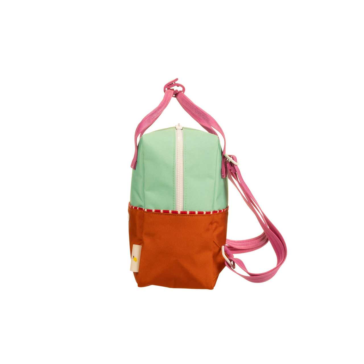 Sticky Lemon Kinder-Rucksack CB gravel orange Seite