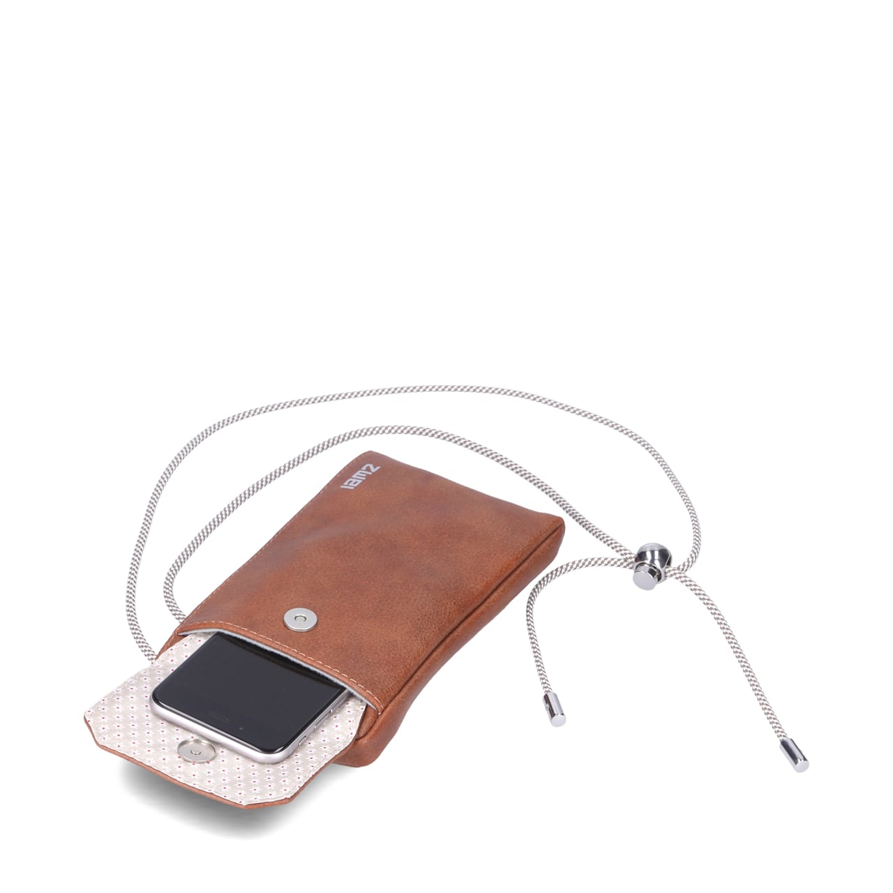 ZWEI Tasche Mademoiselle MP30 cognac liegend