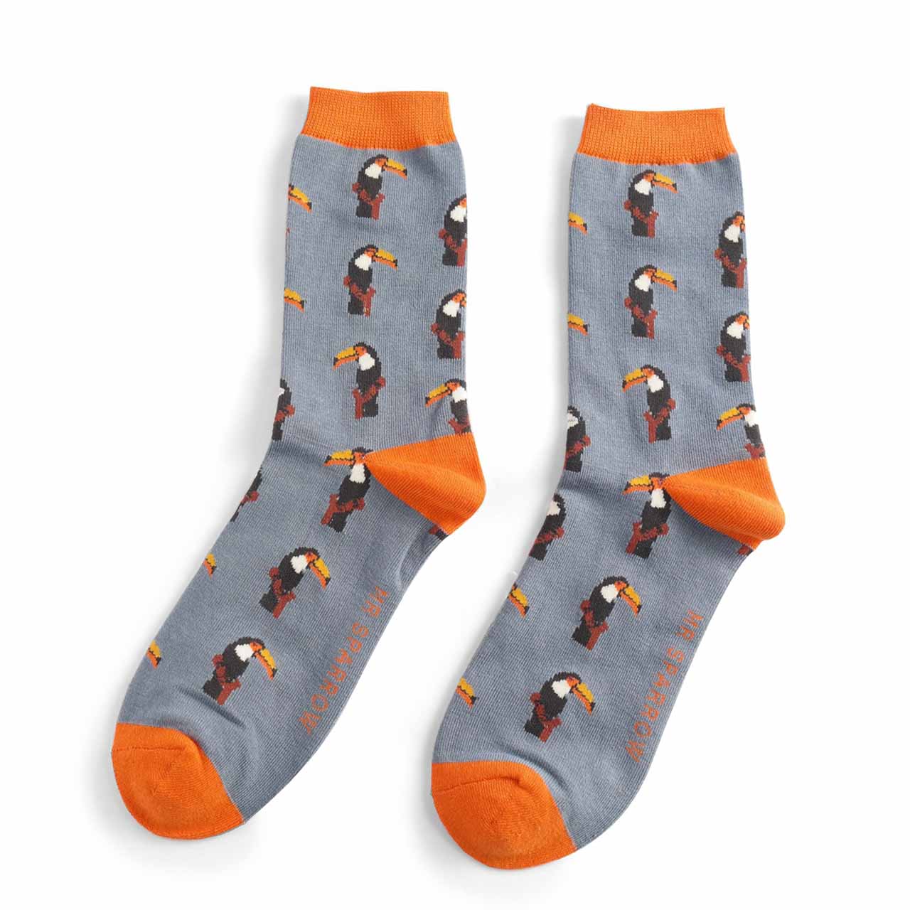 Mr. Sparrow Socken Toucans flat